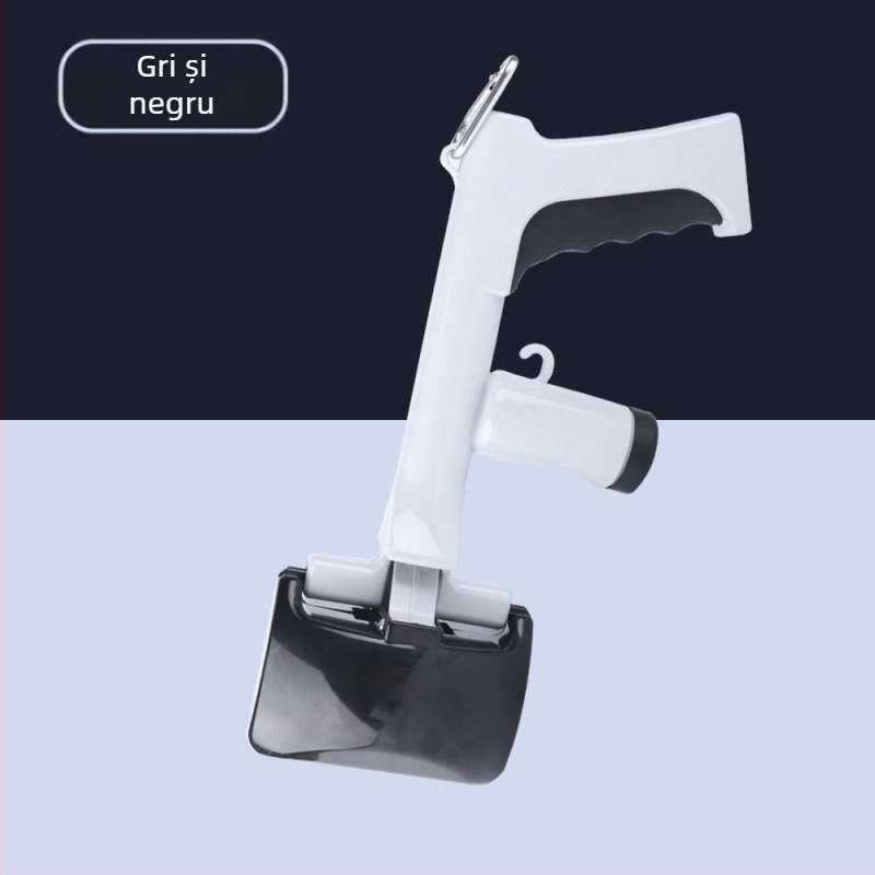 Colector portabil din plastic pentru fecalele animalelor de companie, cu saci – Pet Baihui, 48 buc. într-un pachet