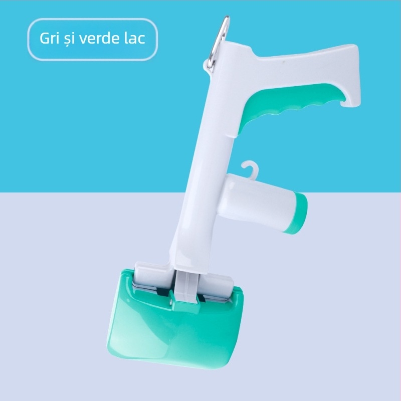 Colector portabil din plastic pentru fecalele animalelor de companie, cu saci – Pet Baihui, 48 buc. într-un pachet