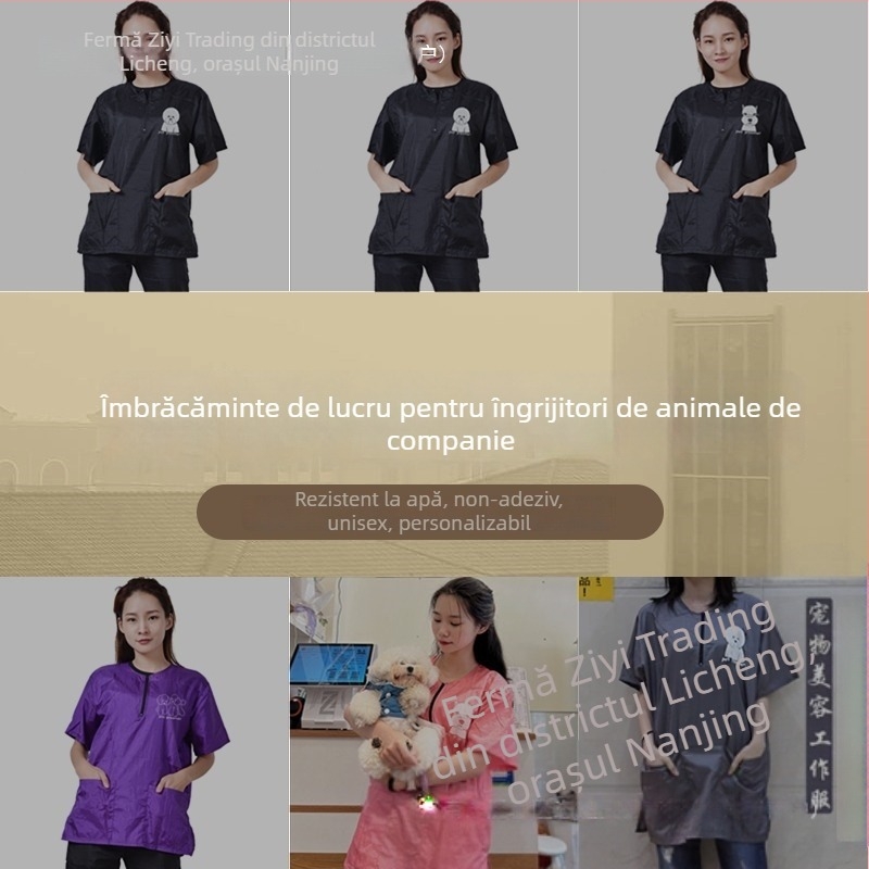 Set halat de îngrijire pentru animale – impermeabil, pentru ținerea pisicilor, părul nu se lipește; Marca: Other; Material: Nylon; Importat: Nu