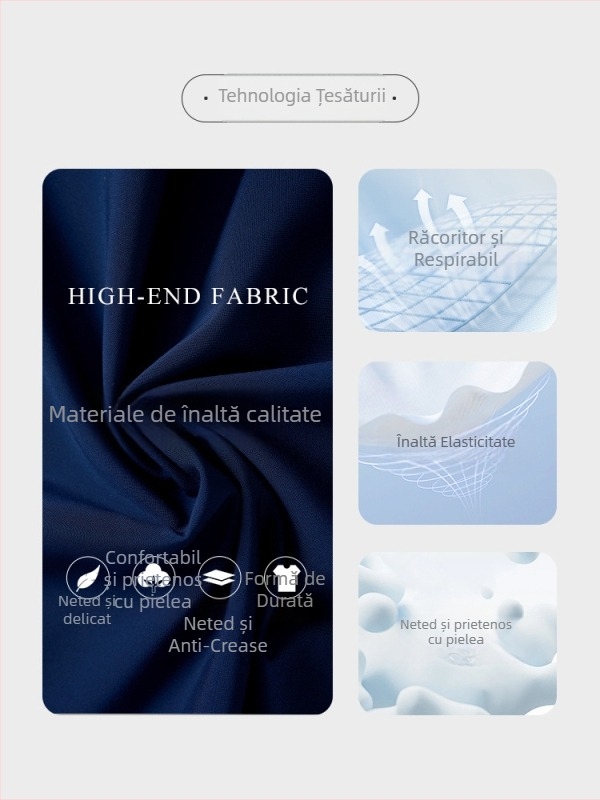 Nightingale Set Scrubs Unisex – uscare rapidă, absorbția umezelii, top cu mâneci scurte și guler rotund + pantaloni, poliester/spandex (≥95% poliester)