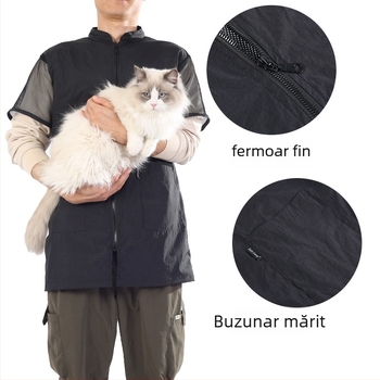 Rochie de îngrijire a animalelor de companie: Ruthdanny, nailon respirabil, anti-atașare păr, primăvară-vară