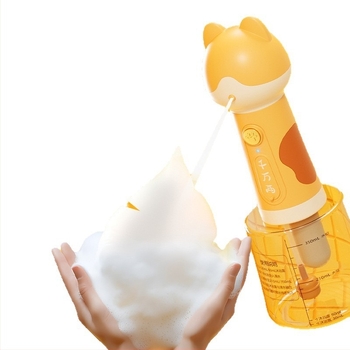 Mașină electrică de spumare pentru baie pentru animale de companie (pisici și câini), dispozitiv de spumare pentru duș, marcă Independent