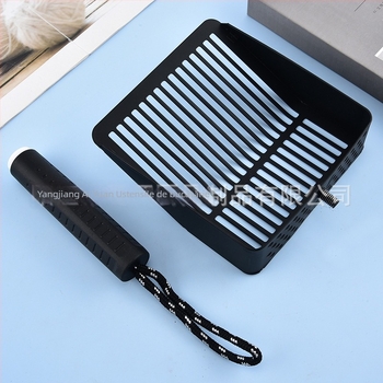 Lopată pentru nisip de pisică, oțel inoxidabil 410, finisaj cu spray, ambalaj neutru