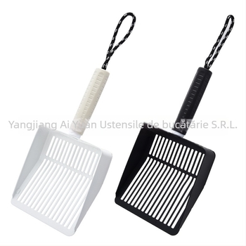 Lopată pentru nisip de pisică, oțel inoxidabil 410, finisaj cu spray, ambalaj neutru