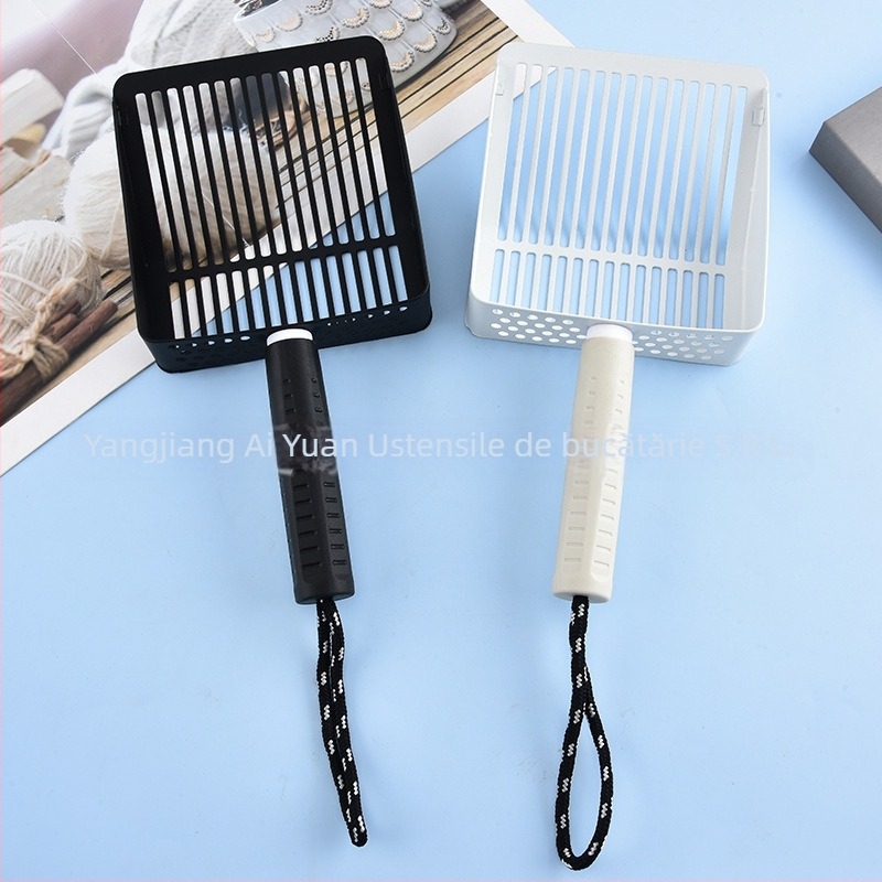 Lopată pentru nisip de pisică, oțel inoxidabil 410, finisaj cu spray, ambalaj neutru