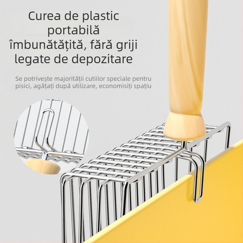 Lopată pentru nisip de pisică – metalică, pentru pisici, Jin Ha, neimportată