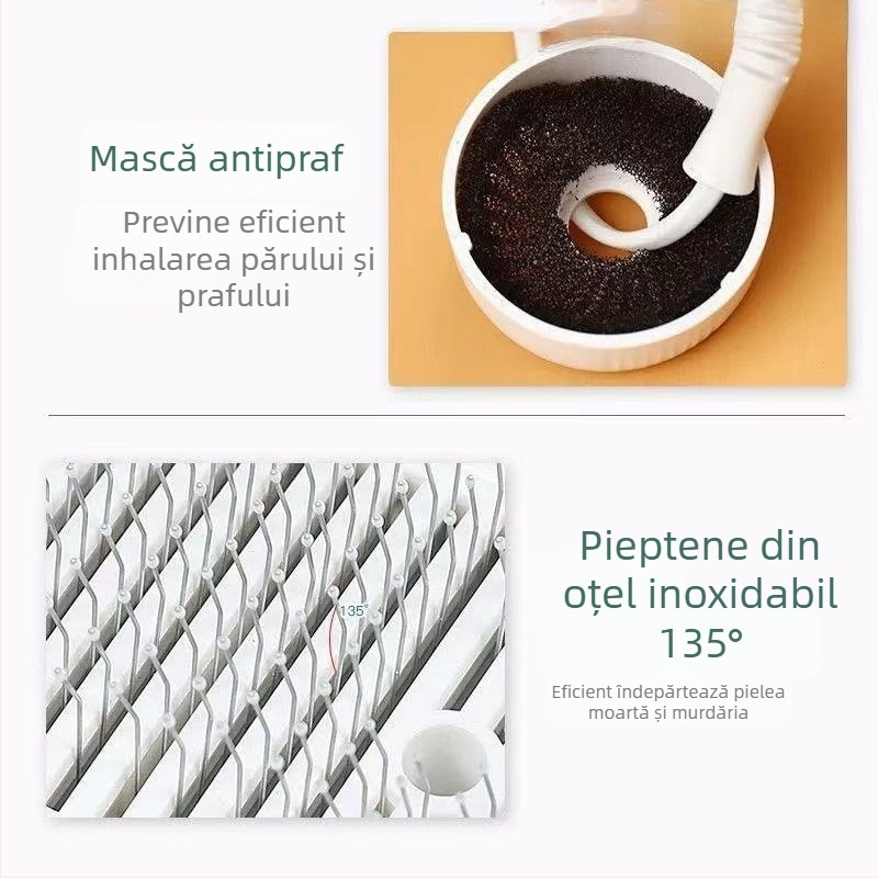 Uscător pentru animale all-in-one cu pieptene încorporat – uscare rapidă pentru câini și pisici, 2000W+, ≤36V, utilizare universală