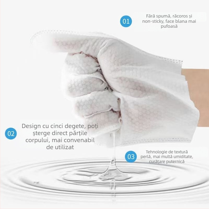 Mănuși de curățare pentru animale de companie – de unică folosință, țesătură nețesută, 20 bucăți, pentru câini, brand: Sweet words from the heart