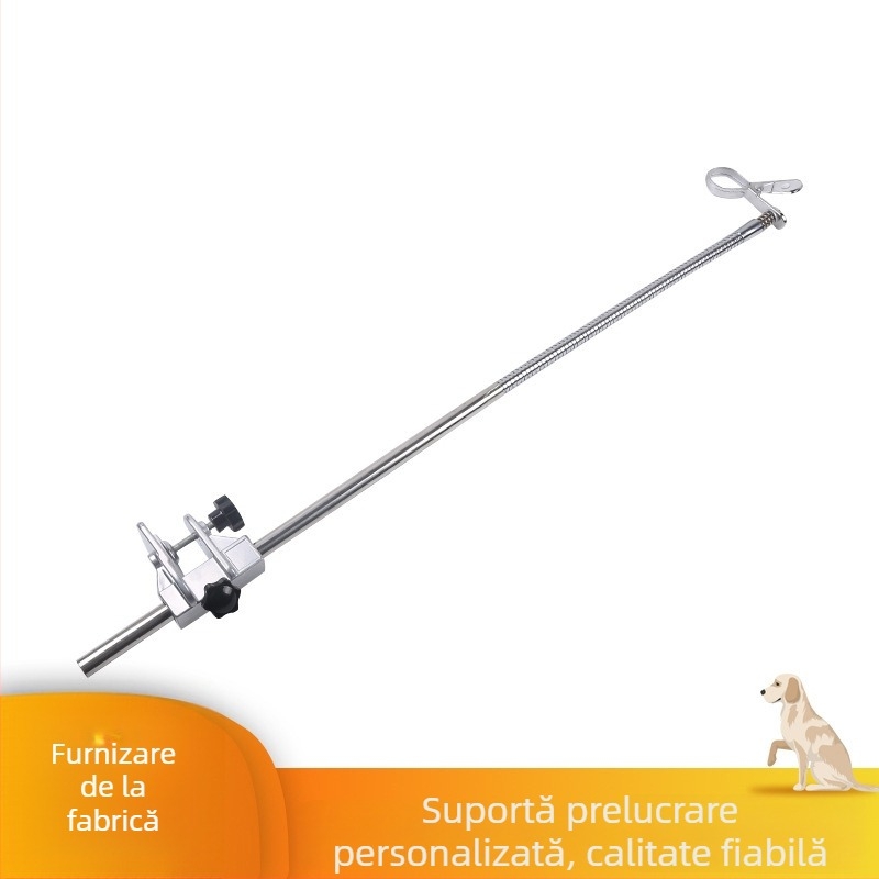 Suport din oțel inoxidabil pentru masă de îngrijire animale, braț pentru uscător de apă, protecție la supraîncălzire, putere sub 1000W, pentru câini, pachet de 20 bucăți