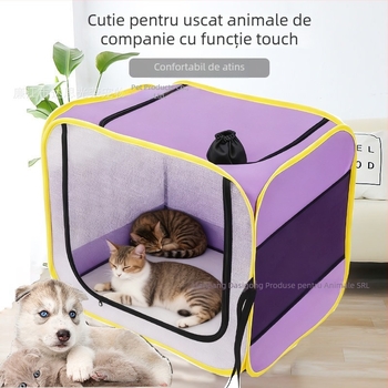 Cutie de uscare pentru animale de companie pentru pisici și câini — Capacitate mare, uscare rapidă, 2000W+, 220V, fir de încălzire în spirală, motor AC