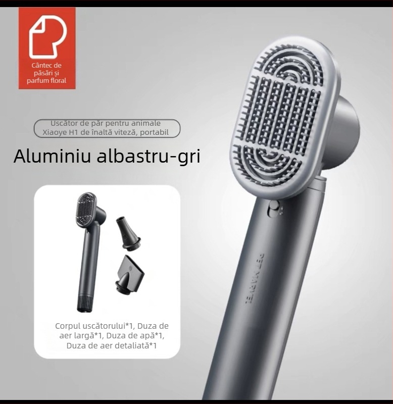 Uscător de întreținere a blănii pentru animale de companie – all-in-one pentru pisici și câini, model Ono H1, sub 1000W, motor AC, element de încălzire în spirală, 220V