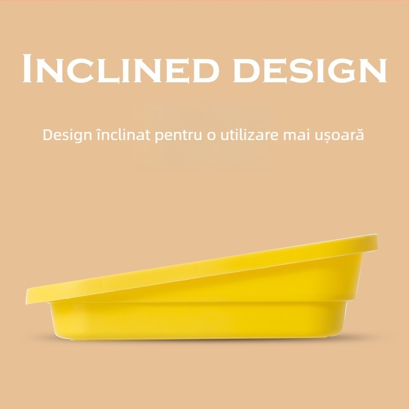 Toaletă canină cu bază pentru prevenirea călcării pe fecale, urinal canin pentru câini mici, gardă pentru câini (Material: PP; Importat: Nu; Fără marcă privată)