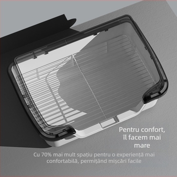 Toaletă pentru câini, material PP, fără marcă, potrivită pentru cadou