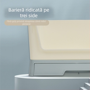 Toaletă pentru câini, tip sertar, cu gard anti-strop pentru câini mici și de talie medie — oală de toaletă care se poate clăti. Brand: Troublemaker; Material: Plastic; Brand privat autorizat: Da; Import: Nu