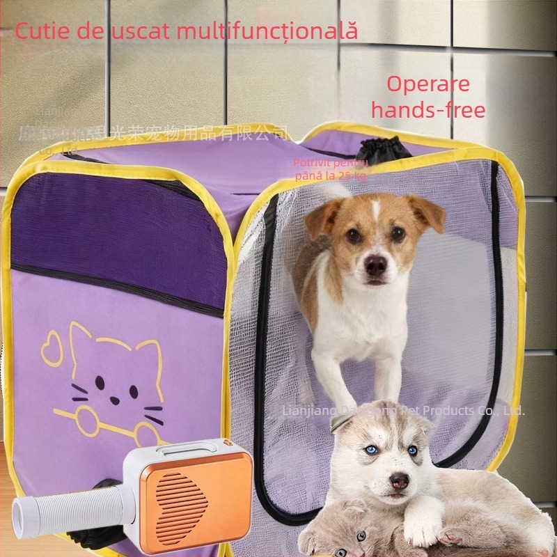 Cutie de uscare pentru animale de companie cu pungă de uscare, utilizare casnică, 2000W+, 220V, încălzire în spirală, motor AC