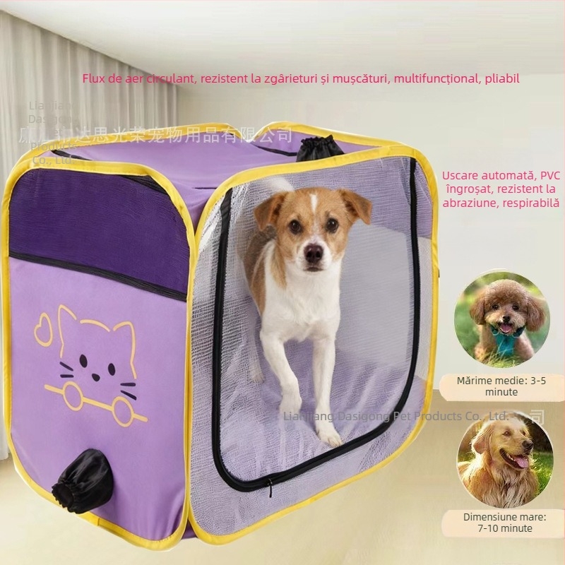 Cutie de uscare pentru animale de companie cu pungă de uscare, utilizare casnică, 2000W+, 220V, încălzire în spirală, motor AC