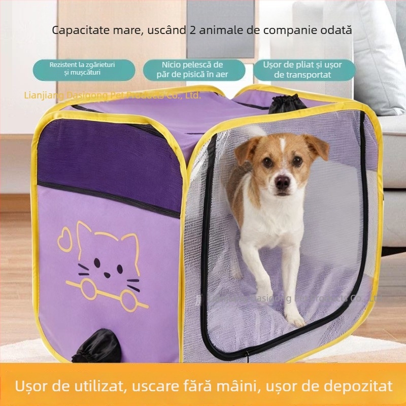 Cutie de uscare pentru animale de companie cu pungă de uscare, utilizare casnică, 2000W+, 220V, încălzire în spirală, motor AC