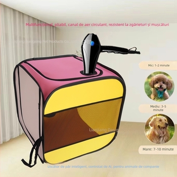 Cutie de uscat pentru animale de companie pentru pisici și câini – pliabilă, complet automată, model FH-H, 2000W+, 220V