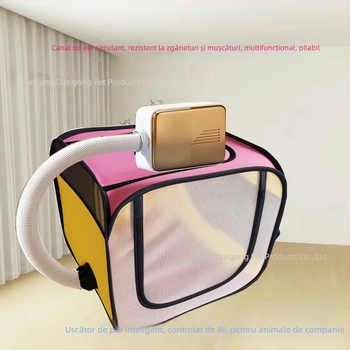 Cutie de uscat pentru animale de companie pentru pisici și câini – pliabilă, complet automată, model FH-H, 2000W+, 220V