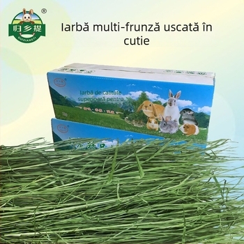 Hrană uscată pentru animale de companie: Timothy fân pentru iepuri și chinchile, 1 kg, Homecoming, ambalaj carton
