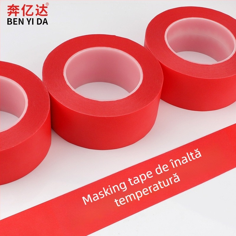 Bandă PET pentru mascarea PCB-urilor și cuptor – grosime 0,25 mm, rezistență la 250–300°C, potrivită pentru vopsire cu pulverizare, cuptor și PCB, ruptură ușoară