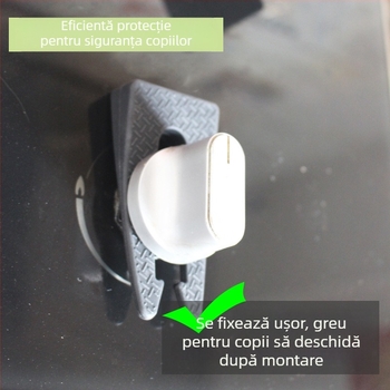 Capac protector pentru maneta de gaz cu încuietoare de siguranță de la Dudu Bear (Ambalare: 1000 bucăți)