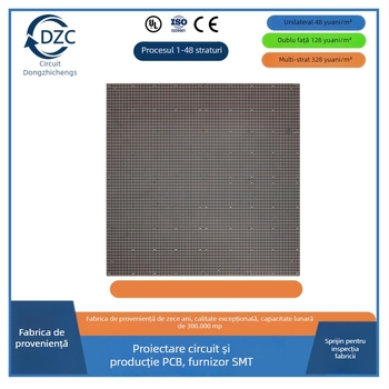 Plac PCB de control pentru uscător de animale, 1 strat, substrat 94HB, rezistent la flăcări, tehnologie OSP