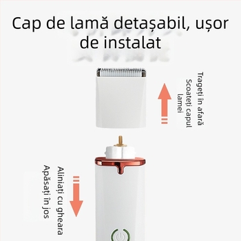 Aparat de tuns pentru animale de companie și câini — Material ABS, clippers electrice pentru câini, Min Xiao, pachet 50