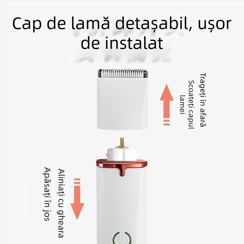 Aparat de tuns pentru animale de companie și câini — Material ABS, clippers electrice pentru câini, Min Xiao, pachet 50
