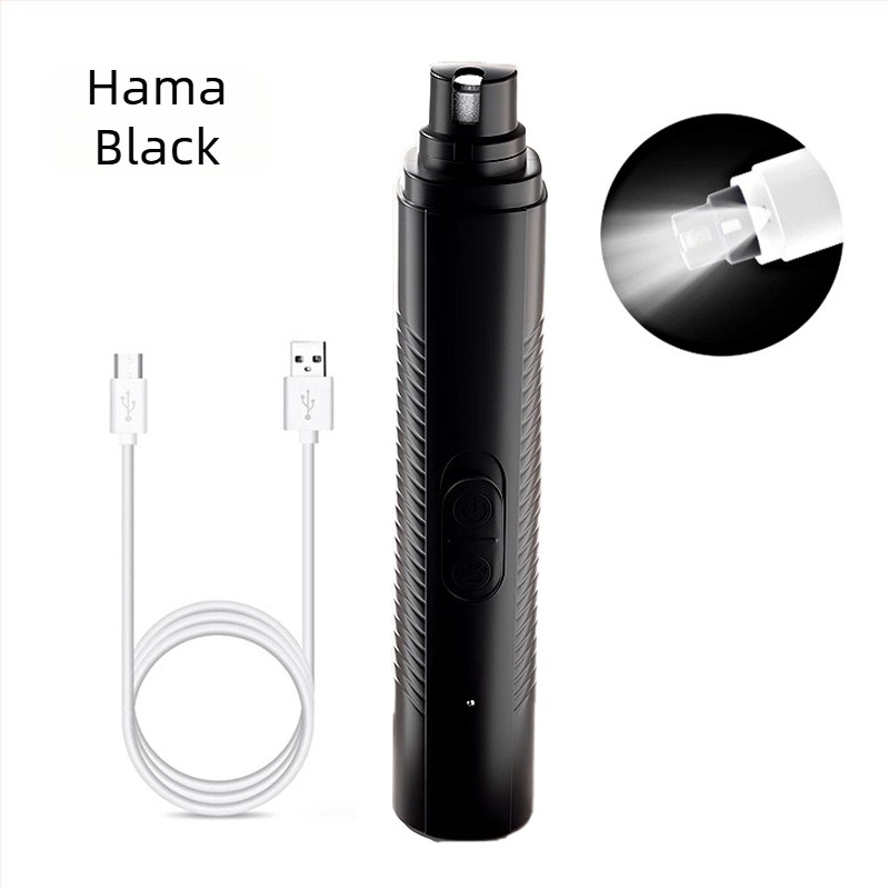 Grinder electric pentru unghii cu LED pentru animale de companie (câini și pisici)
