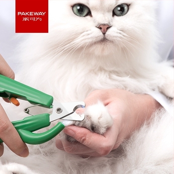 PAKEWAY Clește de unghii pentru animale de companie cu LED pentru câini