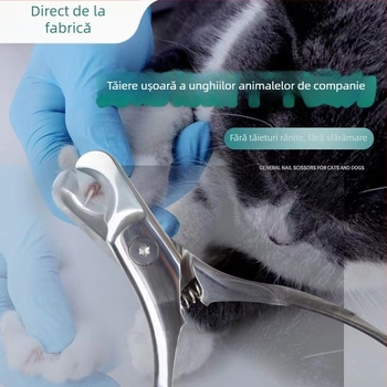 Clește pentru unghii de animale de companie – oțel inoxidabil, construcție dintr-o singură piesă, Xianglong kit portabil pentru casă, origine Guangdong