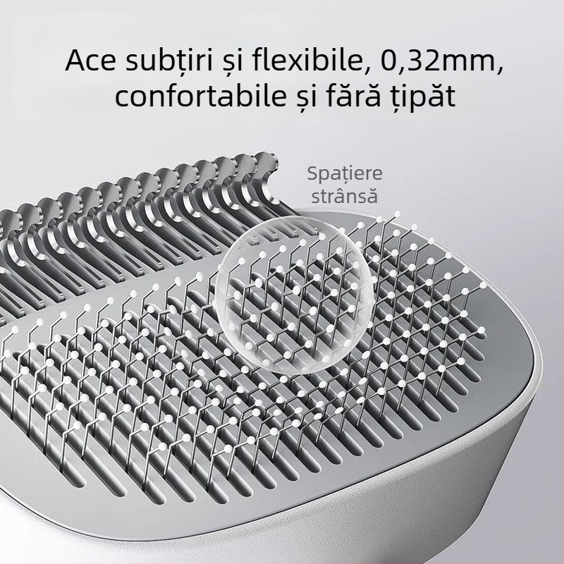 Pieptene pentru animale de companie — Două funcții: desfacerea nodurilor și îndepărtarea părului, pentru pisici Rag Doll și câini