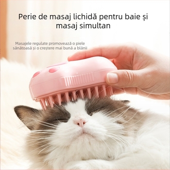 Perie de pulverizare pentru animale de companie, curățare cu atingere unică și îndepărtarea părului pentru pisici și câini