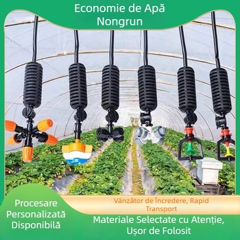 Stropitor de irigații cu micro-spray — duză suspendată rotativă 360°, Nongrun din plastic