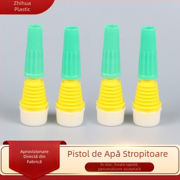Pușcă de apă din plasă plastică pentru irigare în grădină, duză reglabilă, conectare rapidă