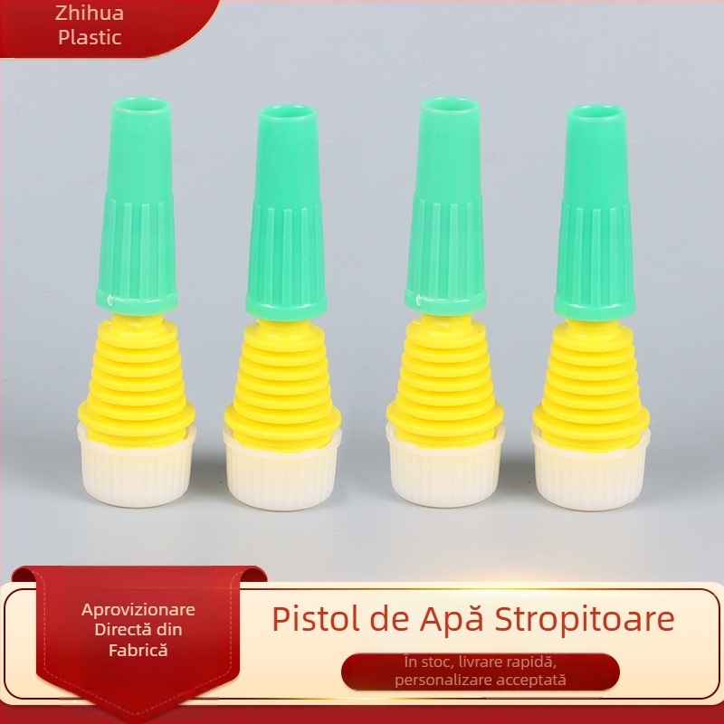 Pușcă de apă din plasă plastică pentru irigare în grădină, duză reglabilă, conectare rapidă