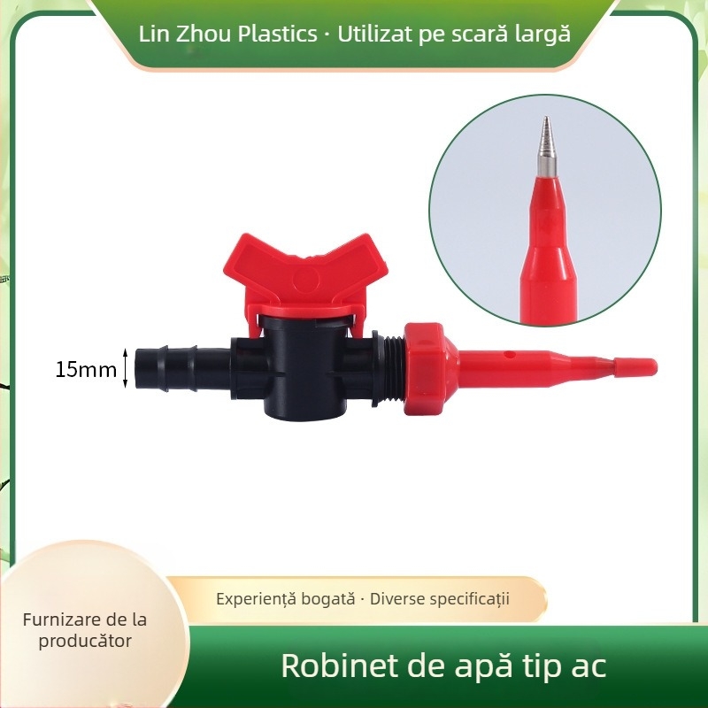 Set din două ventile pentru irigare prin picurare, pentru grădină și bonsai