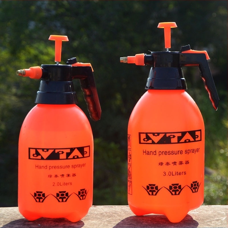 Recipient de udare din plastic, pulverizator cu aer, 2 L, destinat producției agricole și spațiilor verzi