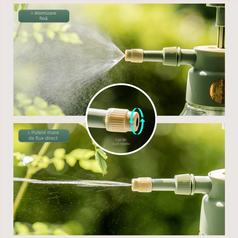 Sticlă de pulverizare din plastic, dual-use, fără marcă