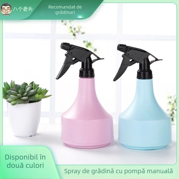 Eight Old Men Stropitoare casnică pentru dezinfectare și udare plante – acționare manuală, material PP, pentru grădinărit în casă