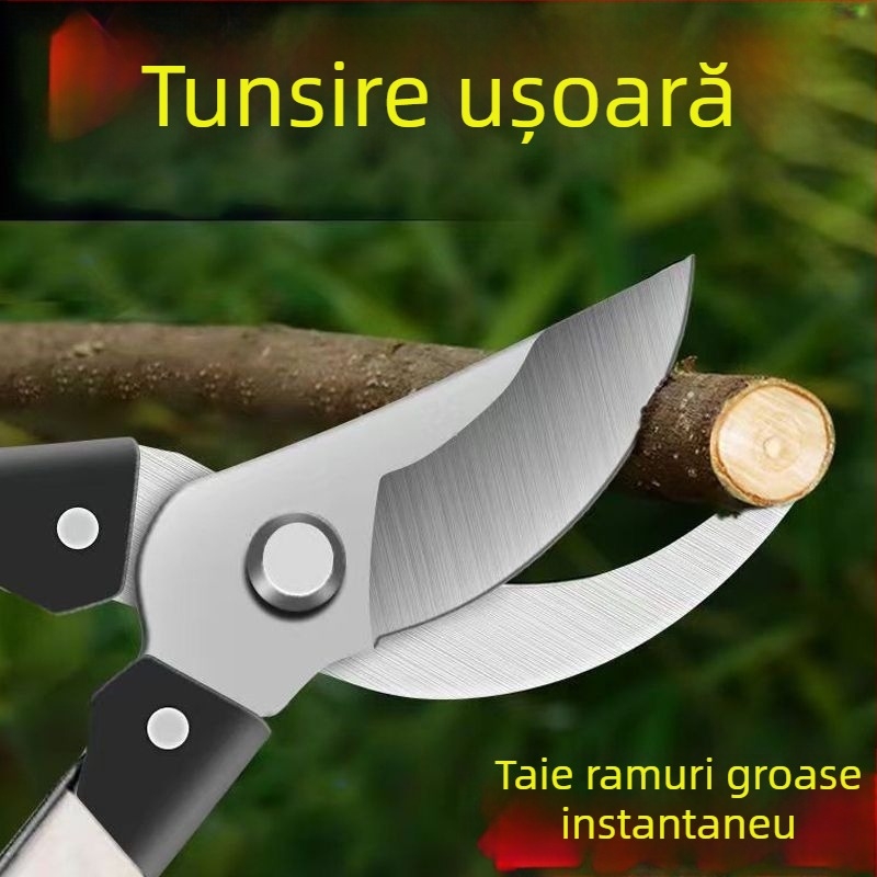 Foarfă de tăiat crengi · Oțel inoxidabil · Importat: Nu · Brand: Altul (Material: Oțel inoxidabil; Tip: Foarfă de tăiat crengi; Importat: Nu; Brand: Altul)