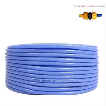 Lin Jing furtun PVC pentru grădină, spălare mașini și udare, 11 mm diametru interior, material PVC, utilizare all-season, moale, rezistent la uzură, la îngheț, la fisuri