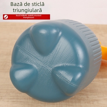 Sticluță de udare / pulverizator din plastic, control debit prin apăsare manuală, duză rotativă, Maple Leaf