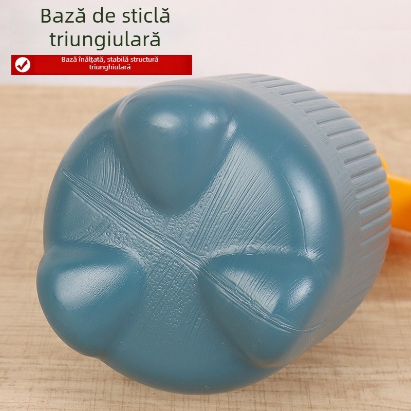 Sticluță de udare / pulverizator din plastic, control debit prin apăsare manuală, duză rotativă, Maple Leaf