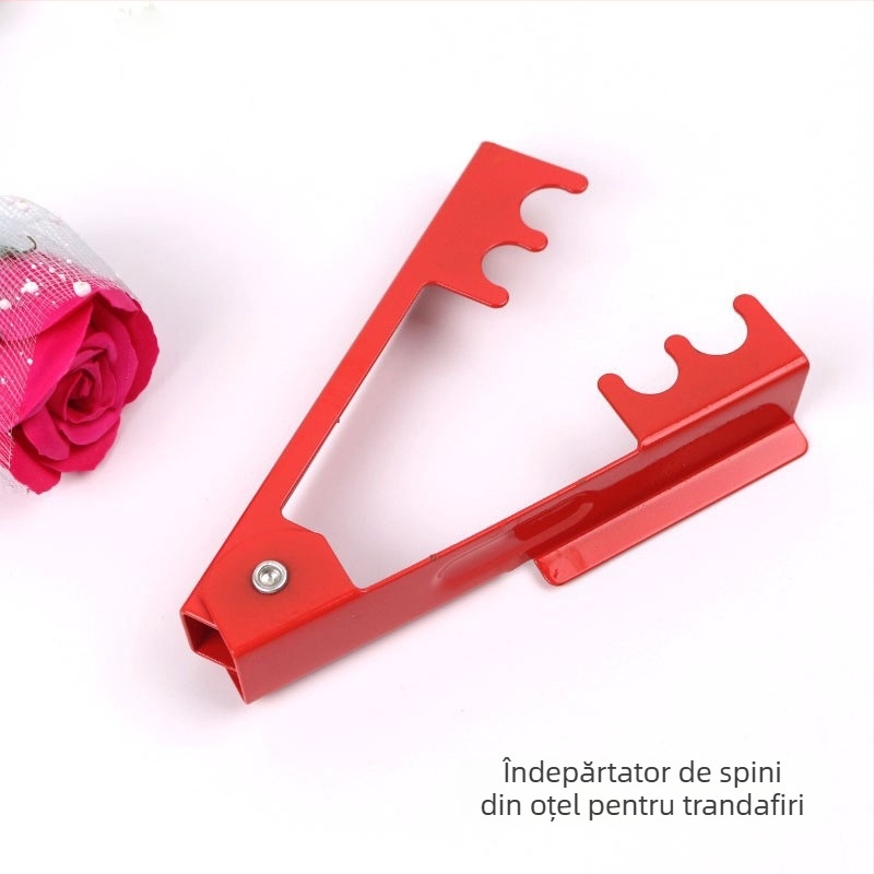 Clește pentru trandafiri, din fier, pentru flori spinoase