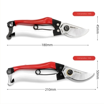 Foarfece de grădină - Sasaki Field, lamă placată crom dur