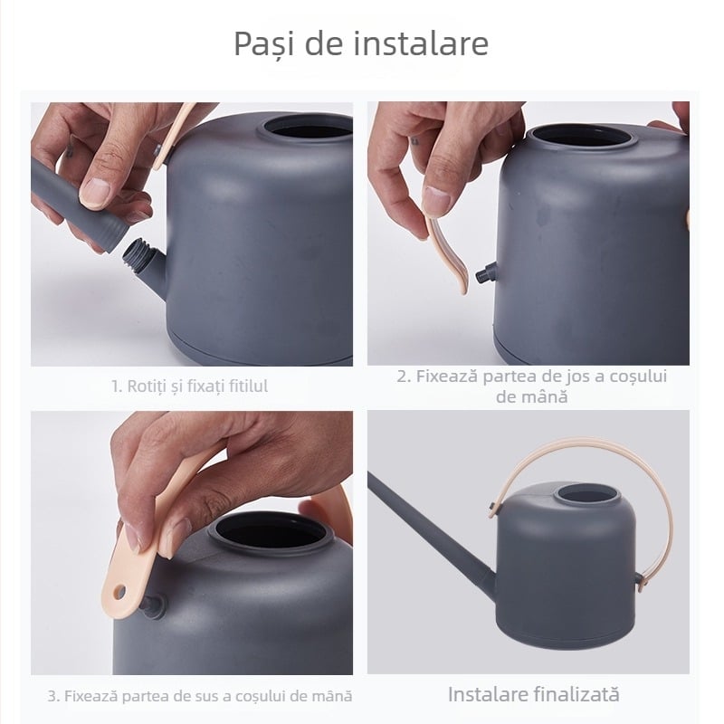 Stropitoare / cană de udare, din plastic, marca Early Summer, pentru grădinărit în gospodărie.