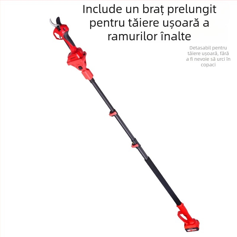 Foarfă electrică fără fir pentru tăierea crengilor la pomii fructifer – unealtă de grădină pentru exterior