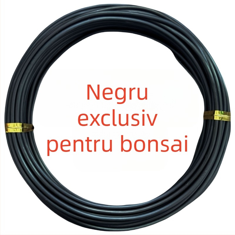 Sârmă de aluminiu pentru modelarea bonsailor, set de 3 piese, pentru formarea bonsailor și antrenamentul plantelor